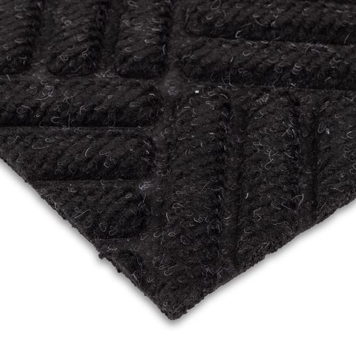Skrap- och absorptionsmatta Madison 90 x 150 cm Svart