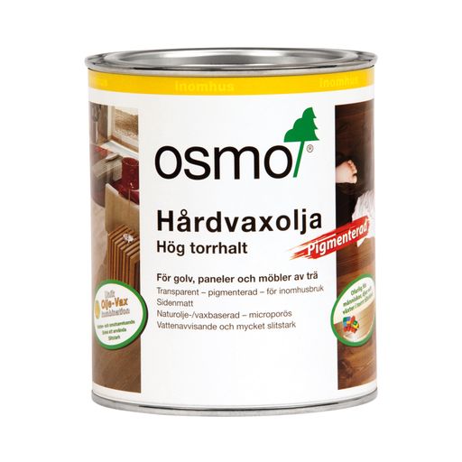 Hårdvaxolja Pigmenterad 3040 Vit 0,75L Hårdvaxolja Pigmenterad 3040 Vit 0,75L