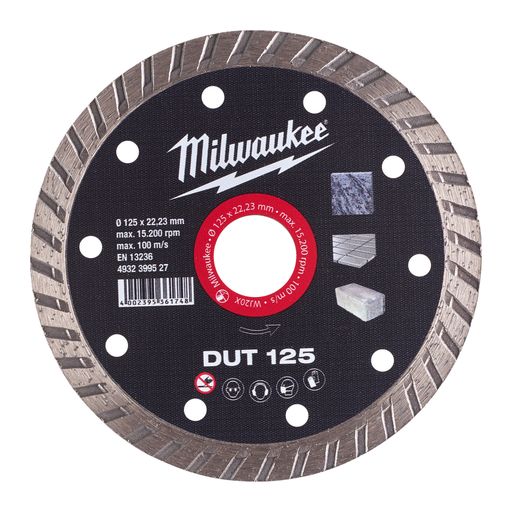Diamantskiva DUT 125x22,2