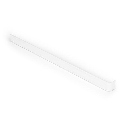 Duschsarg rak Vit 160 cm Vänster