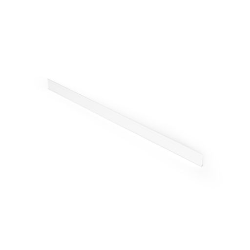 Duschsarg rak Vit 175 cm