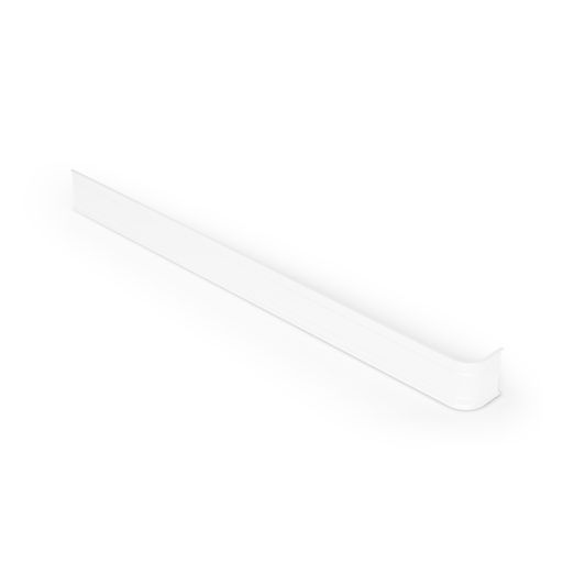 Duschsarg rak Vit 115 cm Vänster