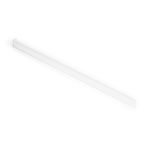 Duschsarg rak Vit 240 cm Höger