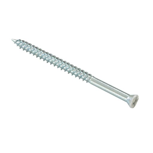 Sockelskruv 60 mm Vit