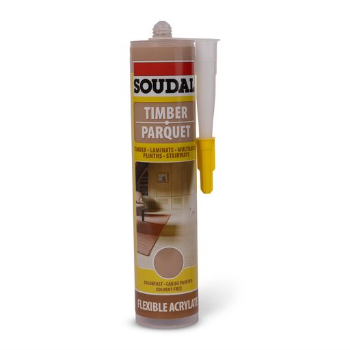 Parkettkitt Soudal Mörk Ek