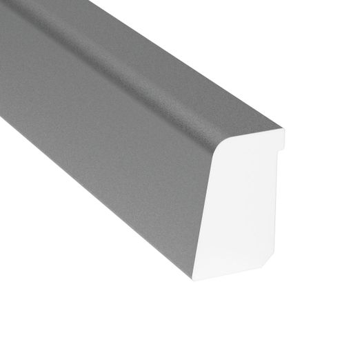 Smyglist Aluminium Plast 15 x 22 mm