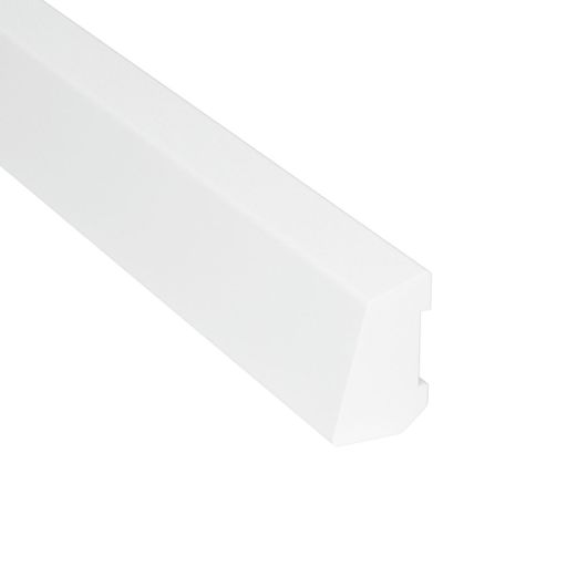 Smyglist Vit Plast 10 x 16 mm