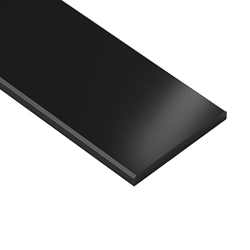 Avvisarlist Svart 197x20 mm