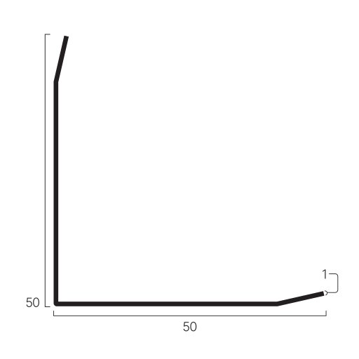 Hörnskydd Rostfri blank