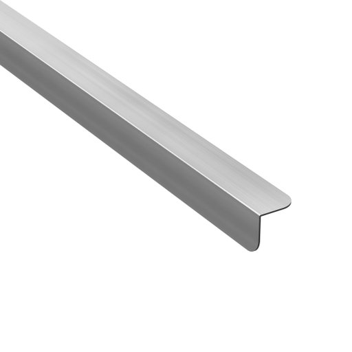 Hörnskydd Slimline Rostfri slipad 25 x 25 mm