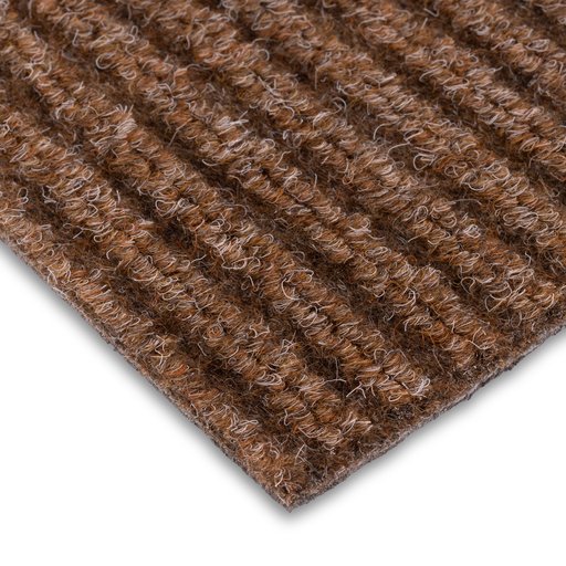 Torkmatta Ribb Rulle 100 cm Ljusbrun