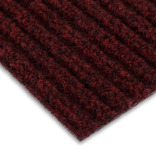 Torkmatta Ribb Rulle 100 cm Röd