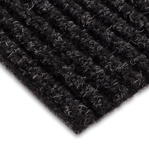 Avtorkningsmatta Ribb Antracit 35 m