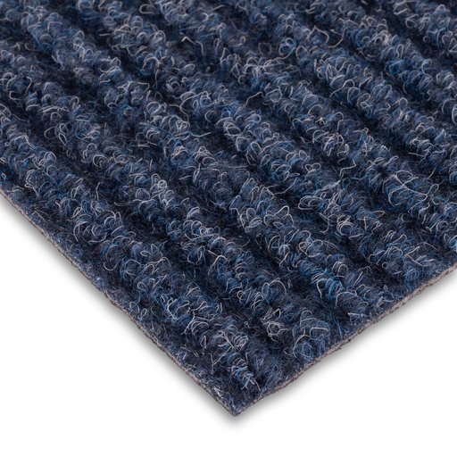 Torkmatta Ribb Rulle 100 cm Mörkblå