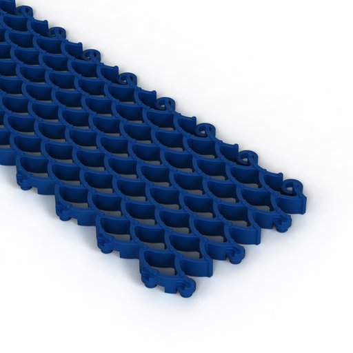 Skrapmatta Jaguar Original 12 mm Blå