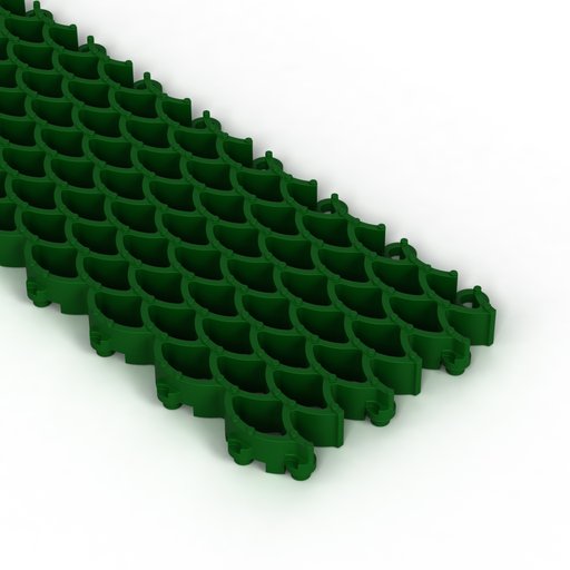 Skrapmatta Jaguar Original 16 mm Grön