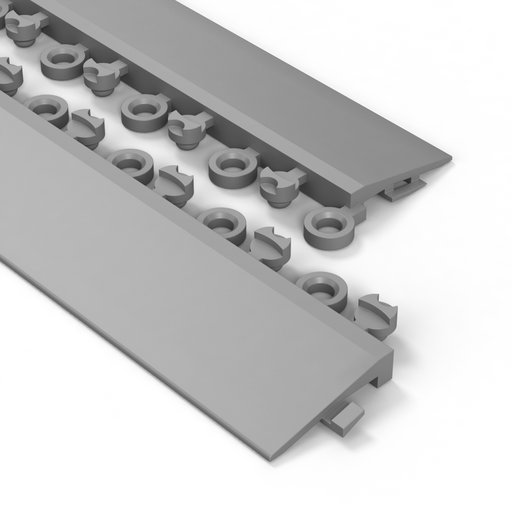 Ramplist Jaguar 12 mm Grå