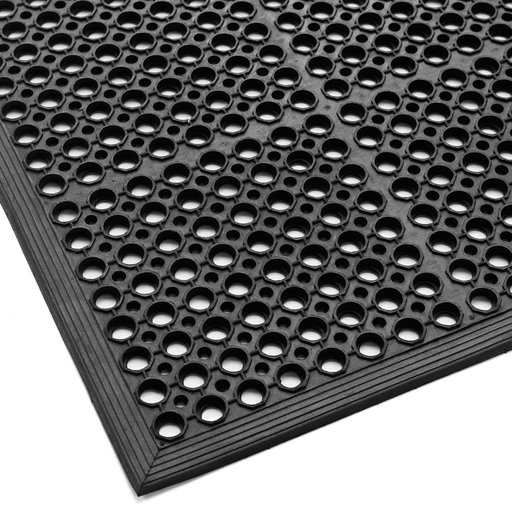 Ringgummimatta Fasad kant 90 cm Rullvara