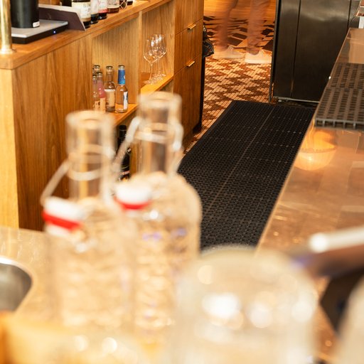 Ringgummimatta 100 cm Rullvara