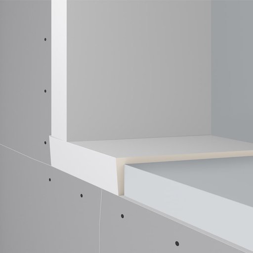 Smygplatta LS2 PU 55 x 300 x 2400 mm