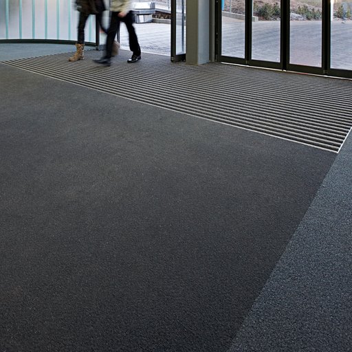 Skrap- och torkmatta Boulevard 5000HD Grå