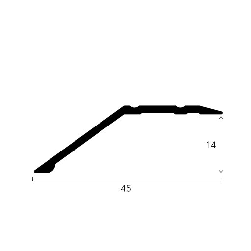 Nivålist KA 5 Mässing