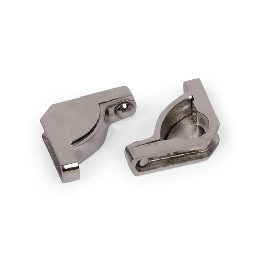 Trappstångshållare Silver