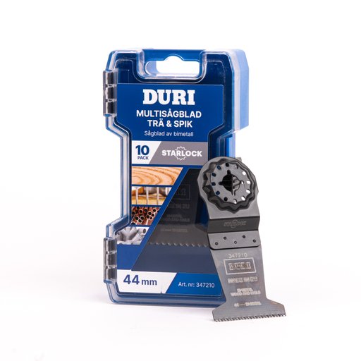 Multisågblad Duri 44 mm BIM Trä & Spik 10-pack SL