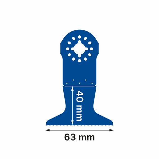 Multisågblad Duri 63 mm BIM Trä & Spik 10-pack SL
