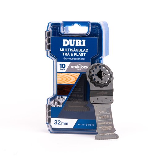 Multisågblad Duri 32 mm Grovtandad Rapid Wood 10-pack SL