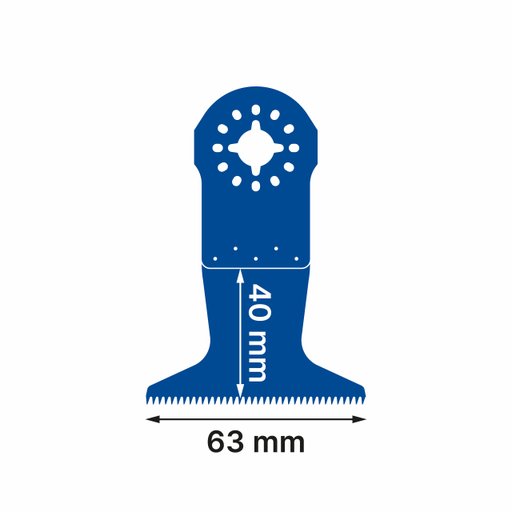 Multisågblad Duri 63 mm Grovtandad Rapid Wood 10-pack SL