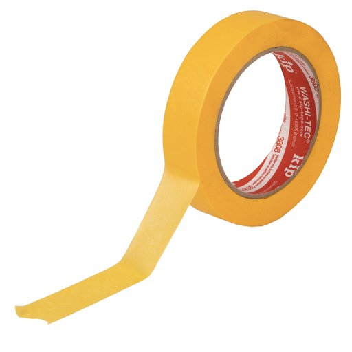 Maskeringstape Washi Prem. Gul 24 mm