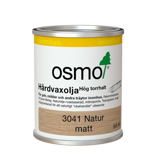Hårdvaxolja Effekt Natur 3041 Ljus Vit 0,125L