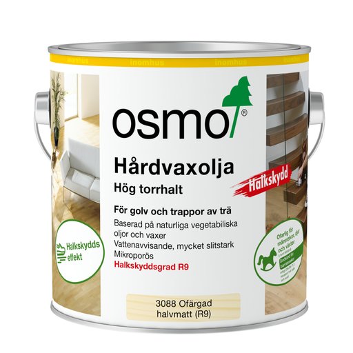Hårdvaxolja Halkskydd R9 3088 2,5L
