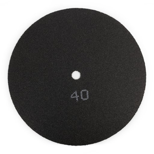 Sliprondell, dubbelsidig 400 mm - Korn 40