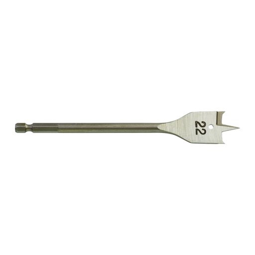 Träborr Flata 22x152