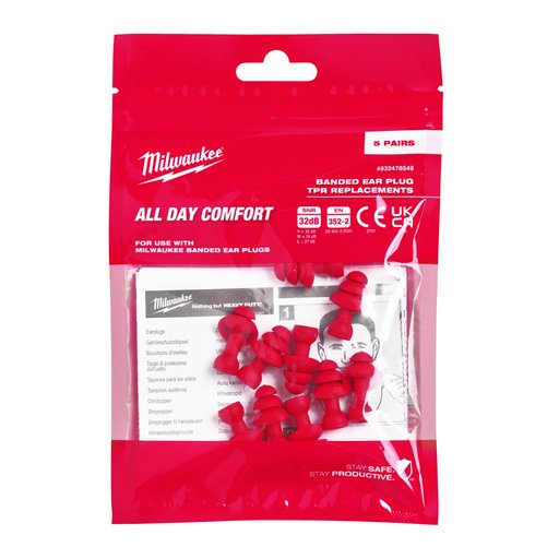 Hörselproppar Silikon Reserv 5P