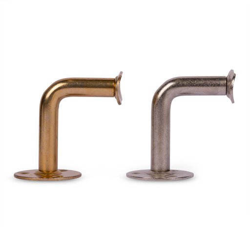 Ledstångskrok silver