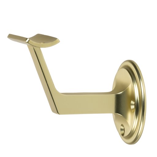 Ledstångshållare massiv guld