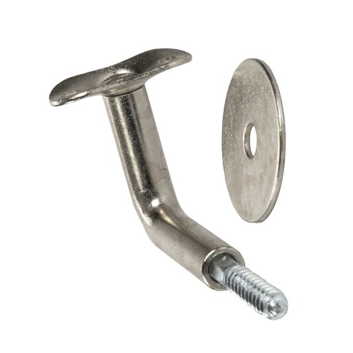 Ledstångshållare silver skruv