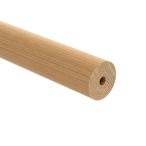 Ledstång 4,5 x 220 cm Obehandlad Ek