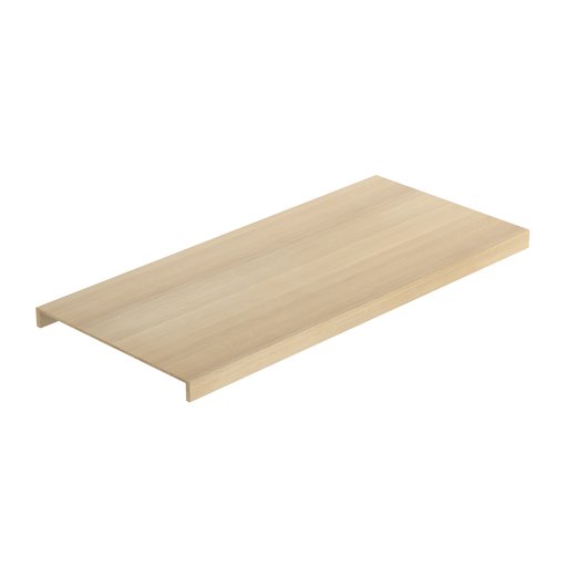 Trappsteg Excellent dubbelnos Vitbetsad Ek 1300 mm