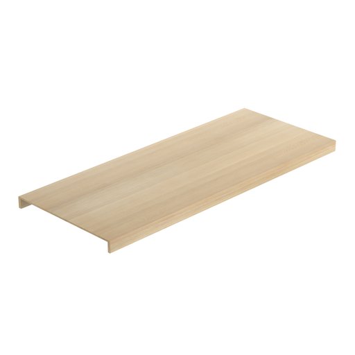 Trappsteg Excellent dubbelnos Vitbetsad Ek 1450 mm