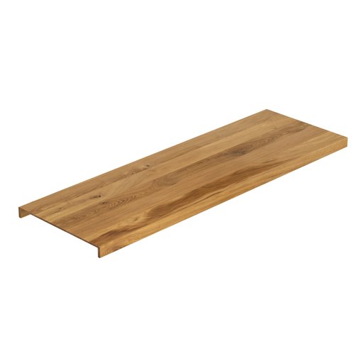 Trappsteg Swedish Country dubbelnos Oljad Ek 1800 mm