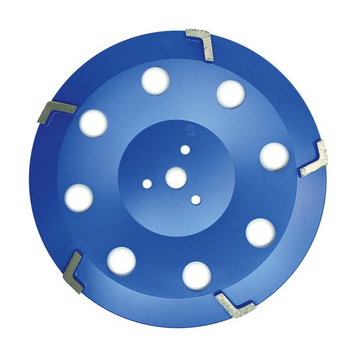 Sliptallrik Universal blå