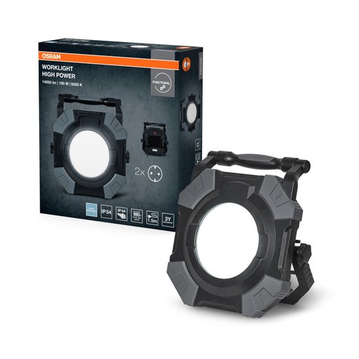 Arbetslampa 100W 14000lm