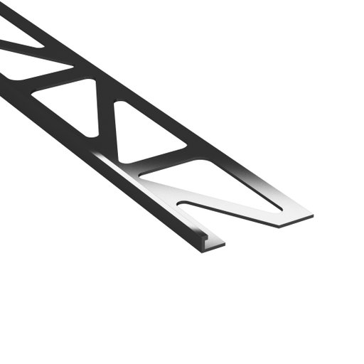 Kakellist Rak 3,2 mm Rostfri Matt 250 cm