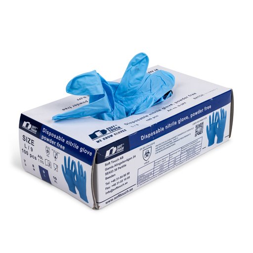 Engångshandske Nitril S