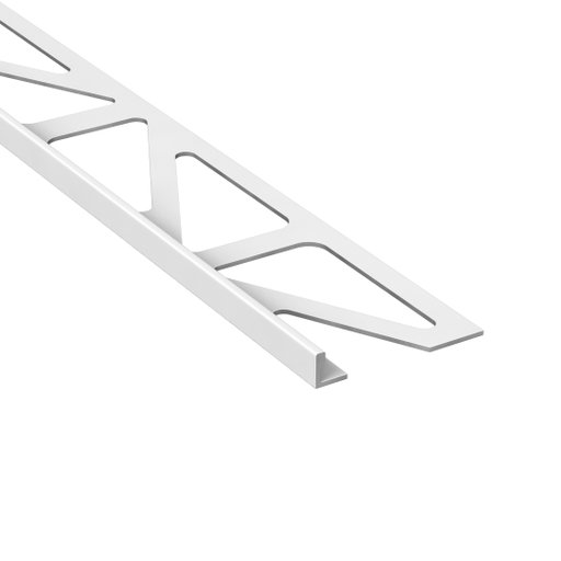 Kakellist Rak 6 mm Alu Vit 250 cm