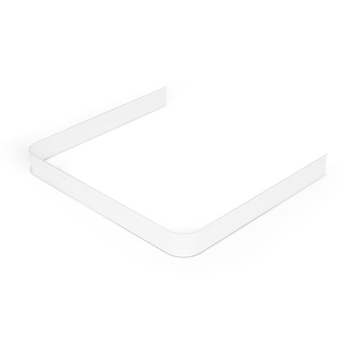 Duschsarg Vit 90 x 90 x 90 cm U-form